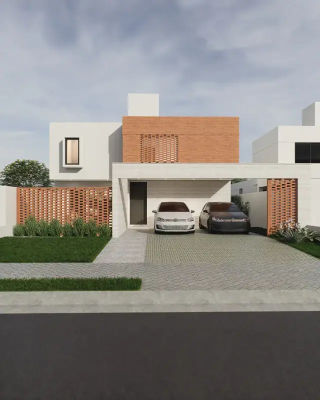 Render de la fachada de Casa Apolo, Córdoba