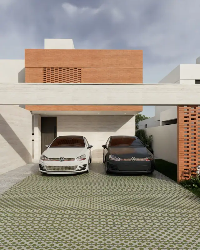 Render de la fachada de Casa Apolo, Córdoba