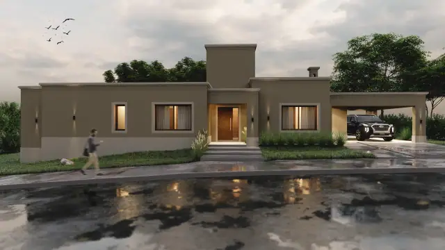 Render de Casa Darma, Córdoba