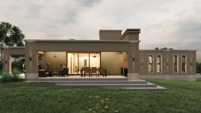 Render de Casa Darma, Córdoba