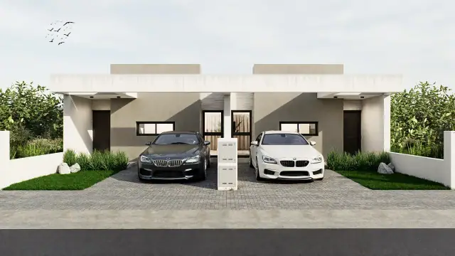 Render de la fachada de Doka 1, Córdoba