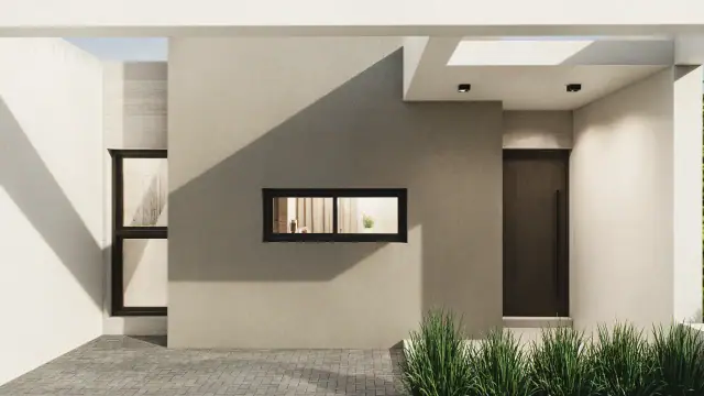 Render de la fachada de Doka 1, Córdoba