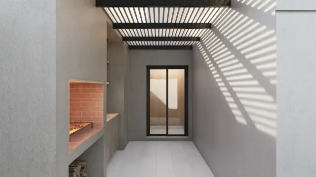 Render de la galería de Doka 1, Córdoba