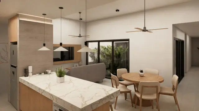 Render de el interior de Doka 1, Córdoba