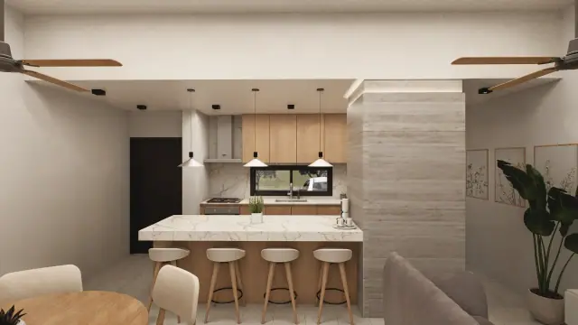 Render de el interior de Doka 1, Córdoba