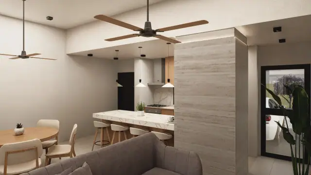 Render de el interior de Doka 1, Córdoba