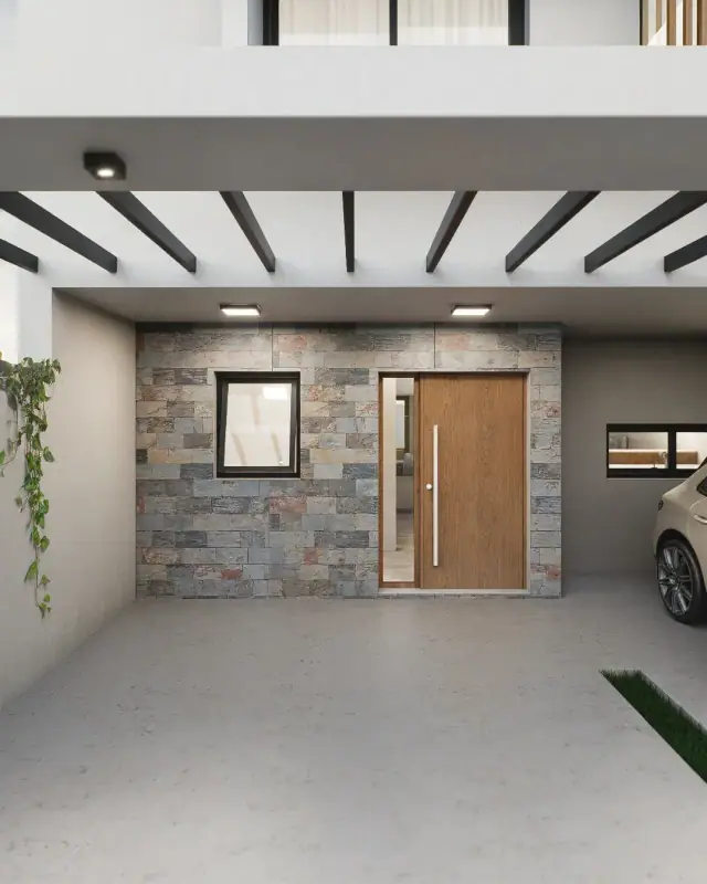 Render de la fachada de Doka 2, Córdoba